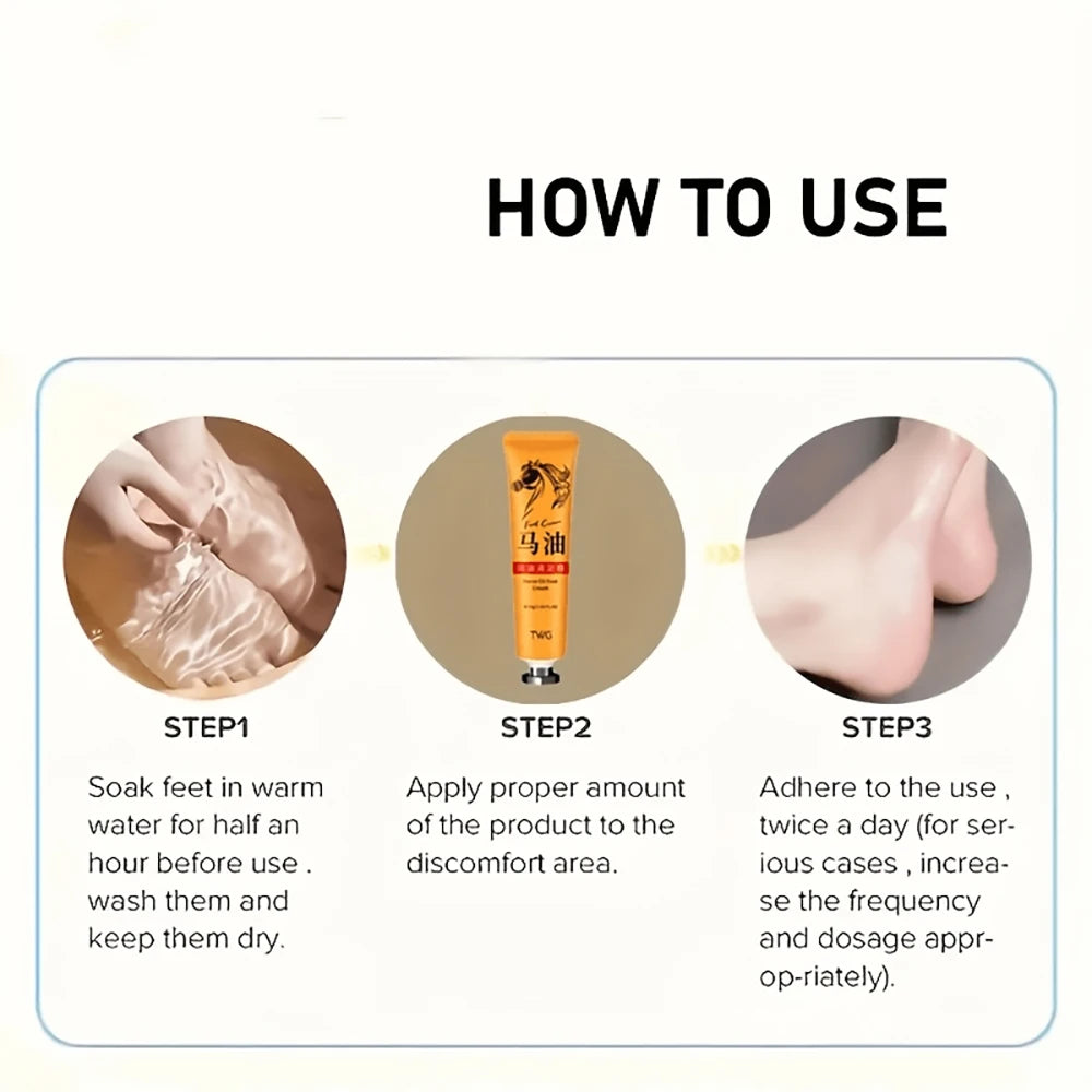 SUYARUN Horse Oil Hand & Foot Moisturizing Balm Stick