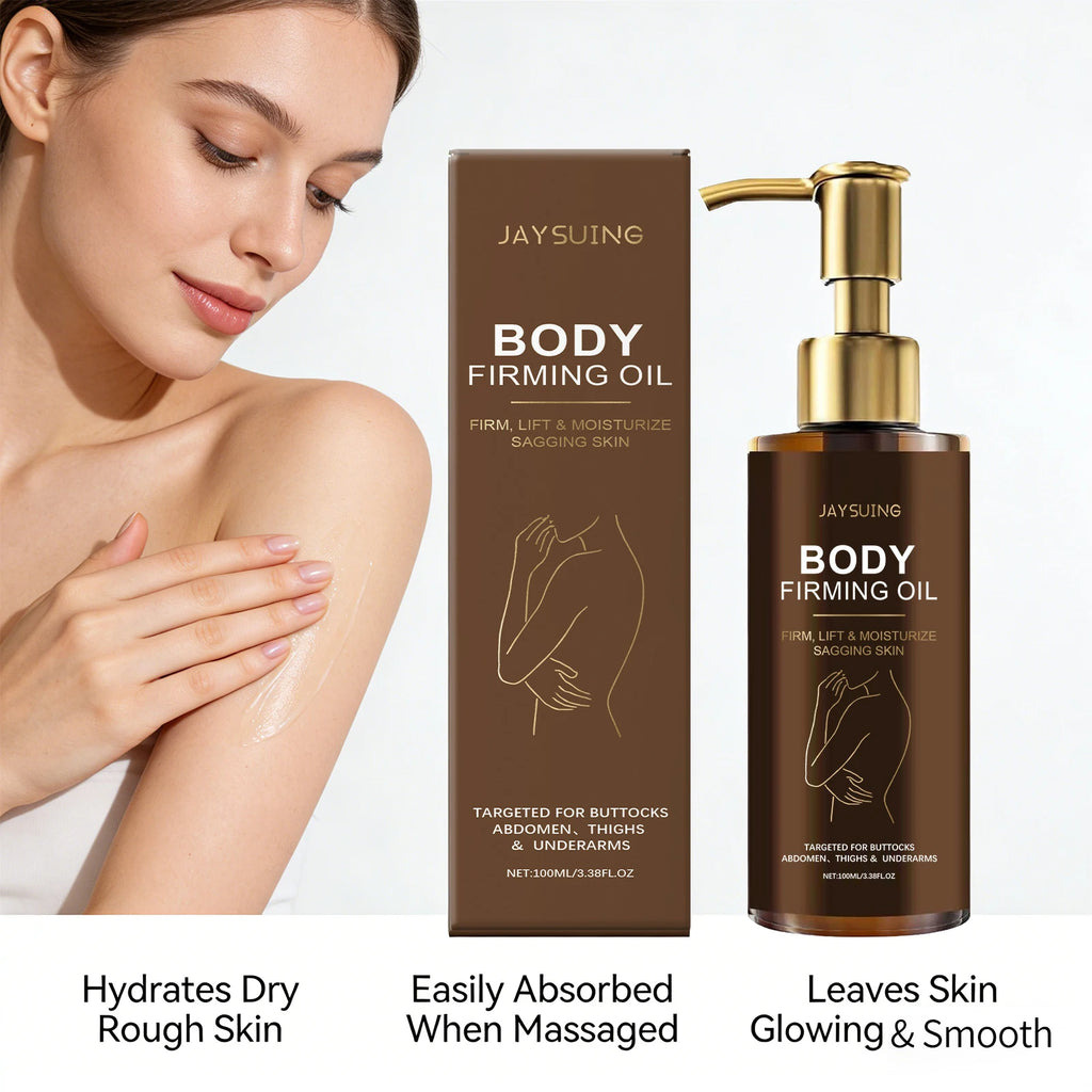 Body Firming Oil for Buttocks Abdomen Thighs Firming Lifting Skin Improve Sagging Reduce Dryness Brightening Smoothing Skin Care Oasis Select
