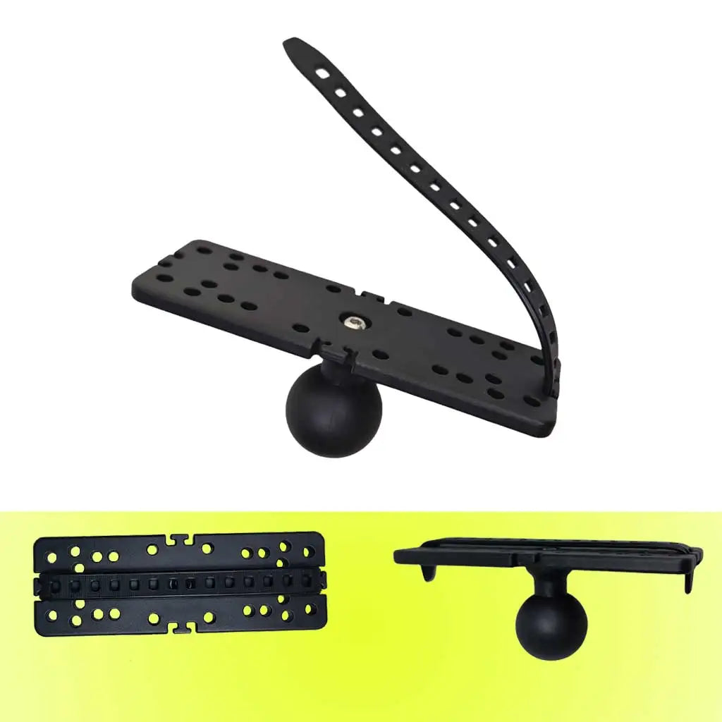 Kayak Fish Finder GPS Mount - Ball & Plate Kayak Accessory Track Mount Panel Electronics Fishing Finder Stable Platform Oasis Select