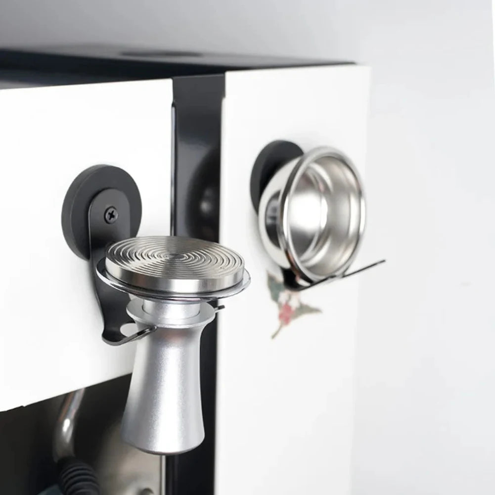 2Pack Stainless Steel Magnetic Hook 75x55x35mm Coffee Handle Holder For Espresso Accessories Stay Securely In Place Oasis Select