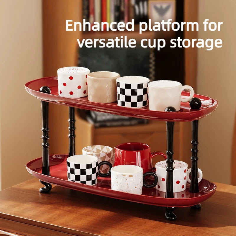 2-Tier Desktop Organizer for Perfume, Jewelry & Cosmetics