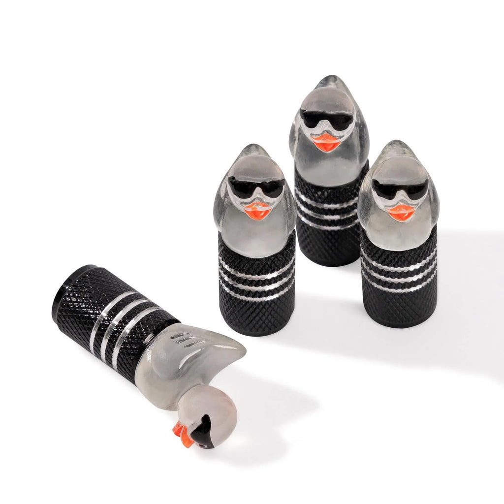 Car Tire Valve Stem Cap, Sedan Dust Cap, Glow-in-the-Dark 3D Automotive Valve Stem Cap Oasis Select 4pcs 1
