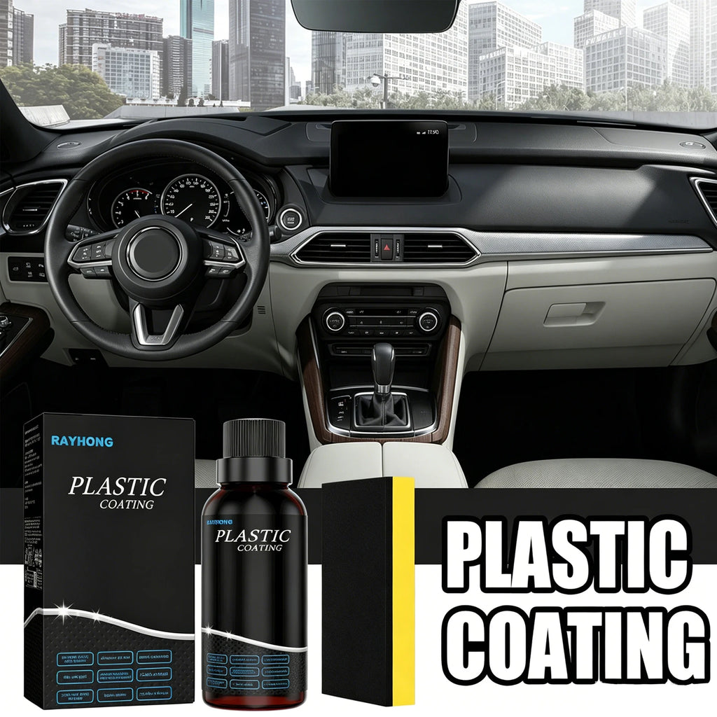 Rayhong Car Plastic Refurbishment Cleaning Agent Longlasting Waterproof Coating Leather Restore Auto Polish Cleaning Products Oasis Select