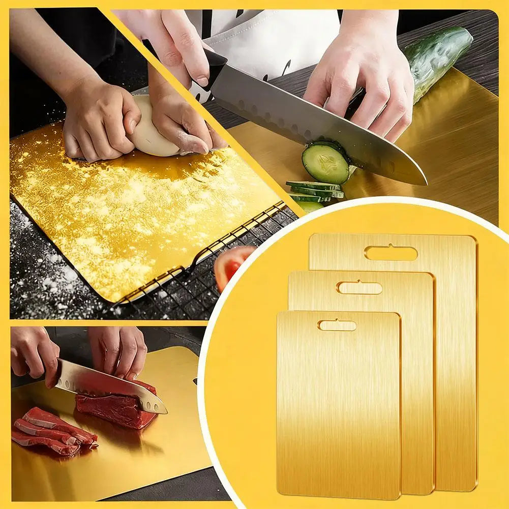 Stainless Steel Cutting Board – Non-Stick, Mildew-Proof Kitchen