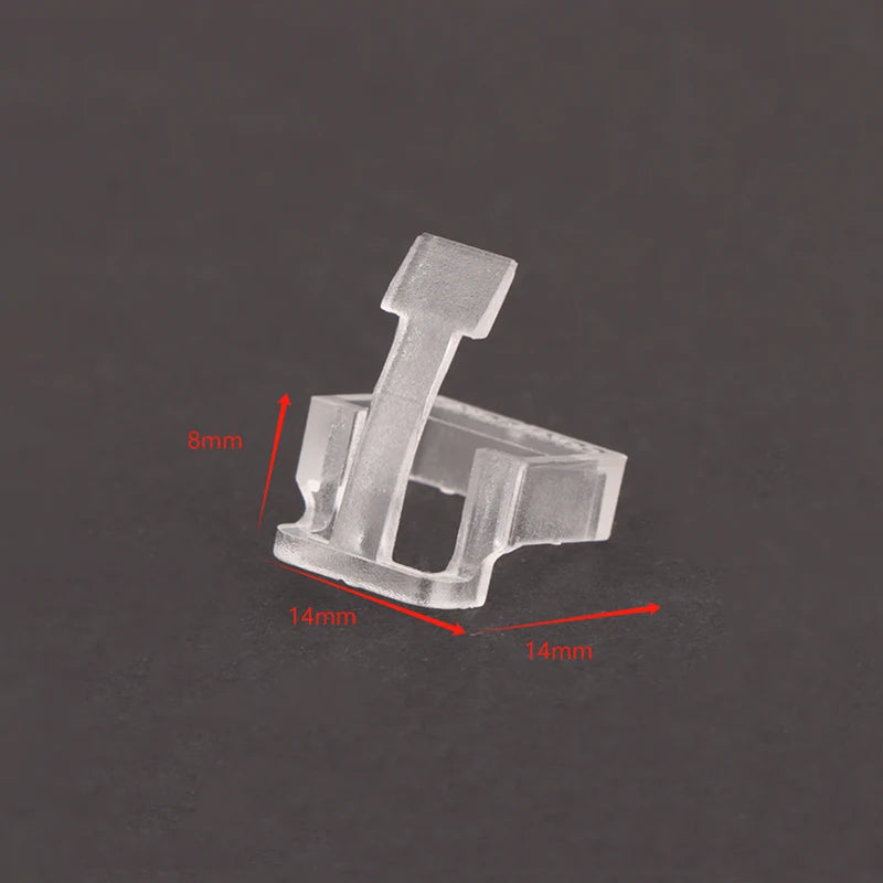 New Sale 10Pcs Network Cable Crystal Head Buckle Replaceable RJ45 Plug Protective Cover Latch For RJ45 Cable Repaire Parts Oasis Select