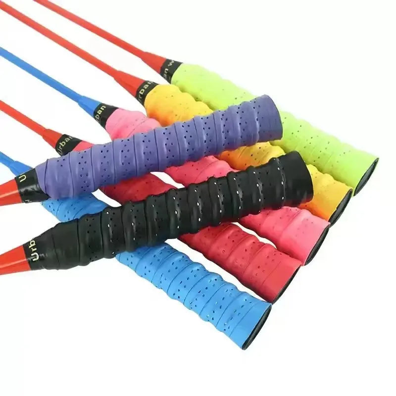 1/2/3pcs Badminton Racket Tennis Racket Fishing Rod Universal Laminated Keel Hand Glue Anti Slip Professional Racket Rubber Grip Oasis Select