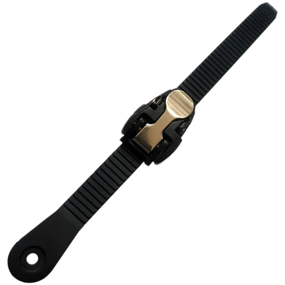 25cm Adjustable T Strap Buckle for Roller Skates and Ice Skates Using PVC Strap for Reliable Fit and Mechanical Response Oasis Select B