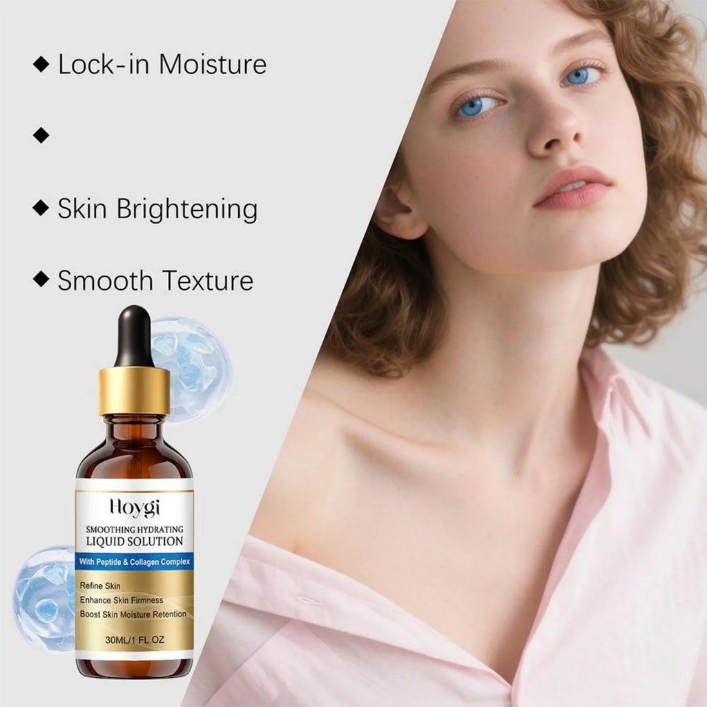 30ml Peptide Collagen Serum Face Lifting Firming Reduce Fine Lines Deep Moisturizing Smoothing Hydrating Essence Skin Care Oasis Select