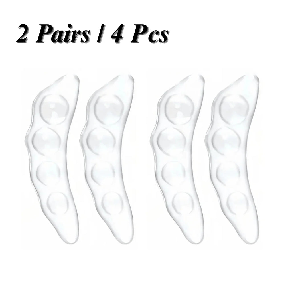 Soft Forefoot Pads Anti-Slip Self-Adhesive Gel Cushion Shoe Inserts for Women High Heels Sandals Flip Flops Comfortable Oasis Select 2 Pairs