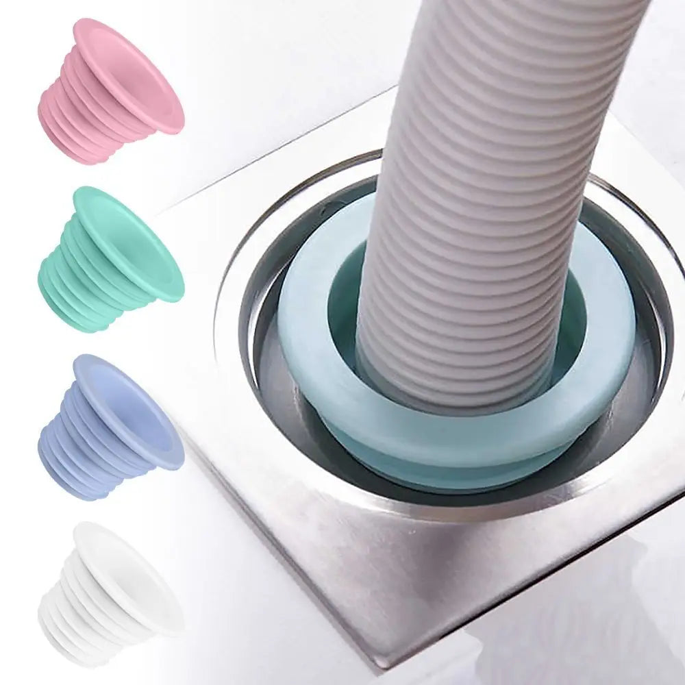 PP Insect Proof Anti-odor Sealing Cover Sewer Pipe Seal Ring Washing Machine Pipe Connector Floor Drain Plug Kitchen Bathroom Oasis Select