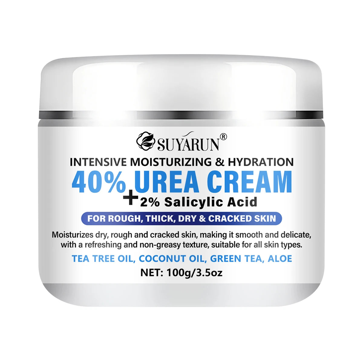 SUYARUN 40% Urea Foot Cream Stick – Hydrate & Exfoliate Heels