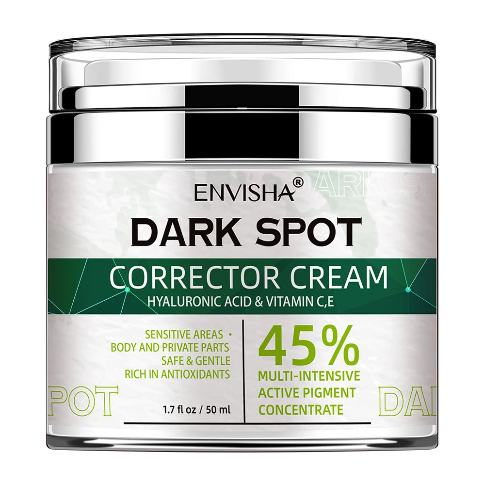 ENVISHA Face Cream – Collagen, Hyaluronic Acid & Retinol 50ml Face Moisturizer Cream Oasis Select Freckle cream