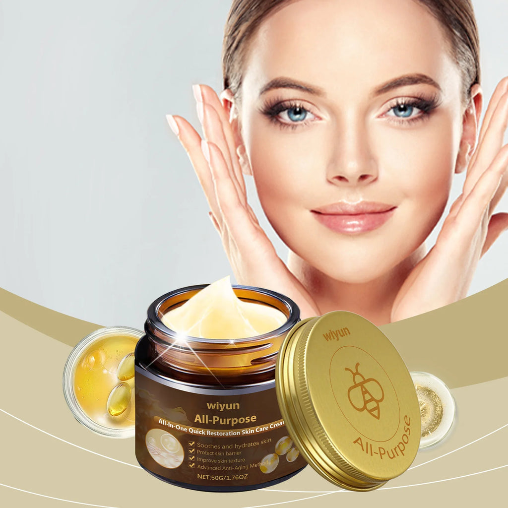 Wiyun Face Cream for Dark Spots Removal Fine Lines Repair Damaged Skin Firming Lifting Sagging Improvement Nourishing Skin Care Oasis Select