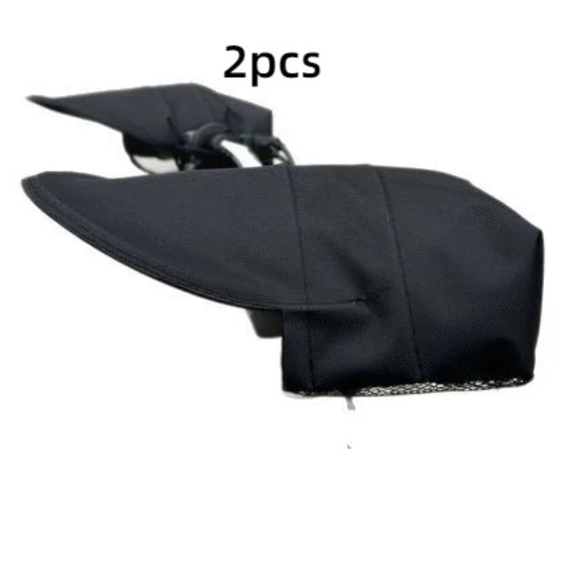 Summer Motorcycle Handlebar Sunshade Windproof Cover and Riding Gloves, Sun-protective and Breathable,Universal Handlebar Covers Oasis Select