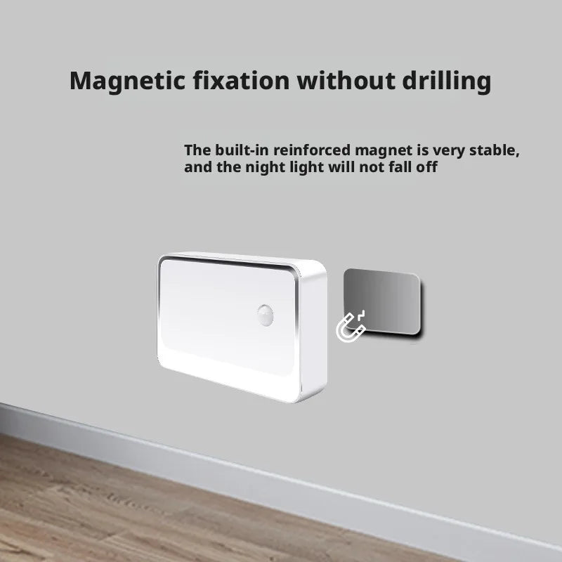 SHINEKNOT Motion Sensor LED Night Light | USB Rechargeable