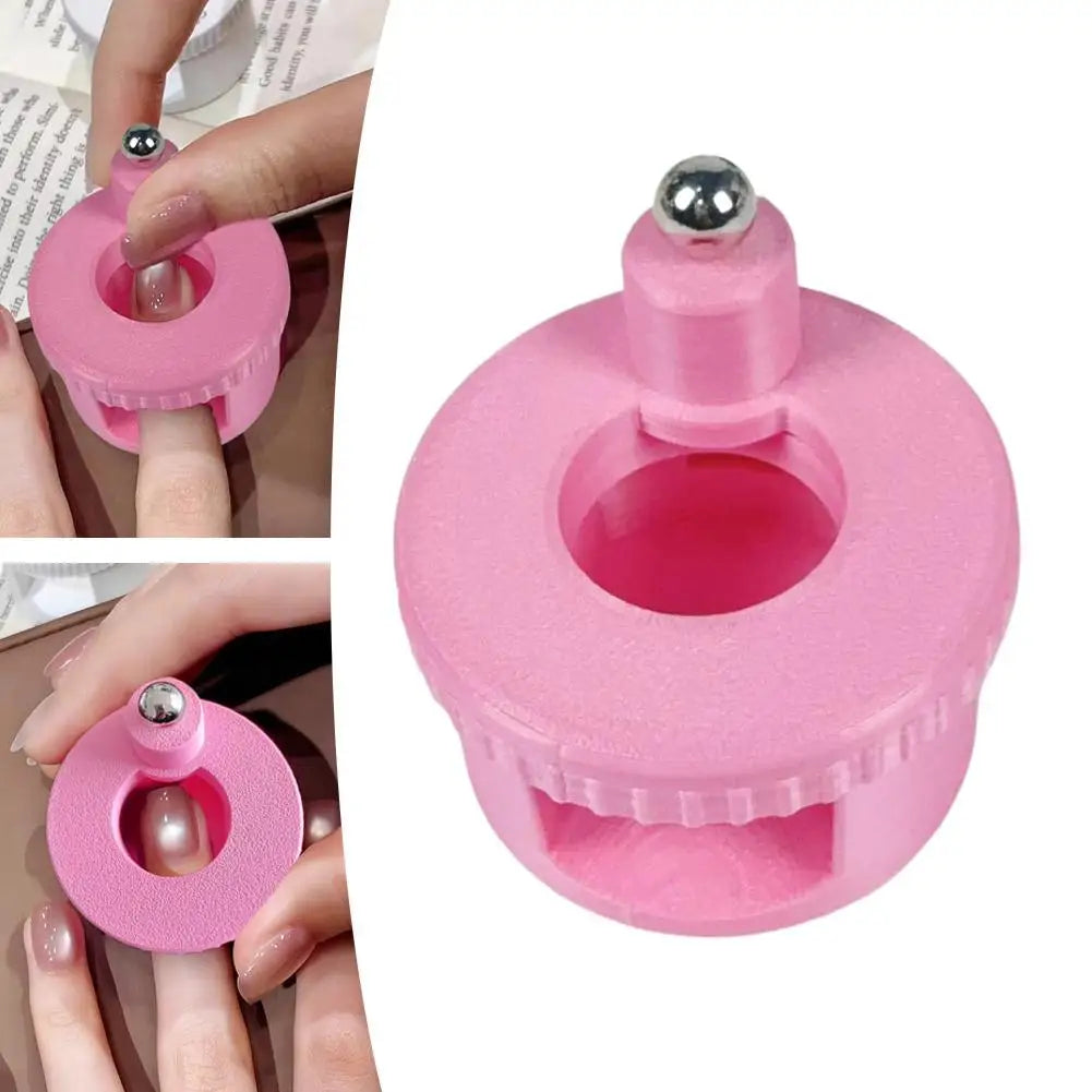 Rotating Cat Eye Nail Magnet Tool – Wide Beam & Glass Bead Nail Art Magnet Tool Oasis Select