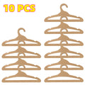 10/20 PCS Disposable Cardboard Hangers Outdoor Travel Camping Clothes Hangers for Garment Stores Pop-Up Events Oasis Select 10pcs