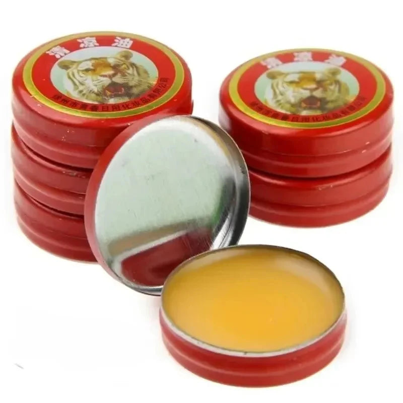 5-30 Pcs Tiger Essential Balm Balsamo Tigre Balm Plaster Tiger Essential Oils Mosquito Elimination Headache Cold Dizziness Solid Oasis Select