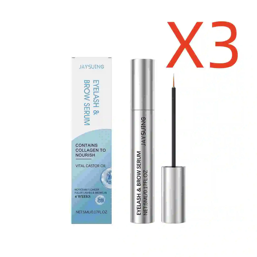 Jaysuing Eyelash Growth Serum – Longer, Thicker Lashes 5ml Eyelash Growth Serum Oasis Select 3x5ml 15g