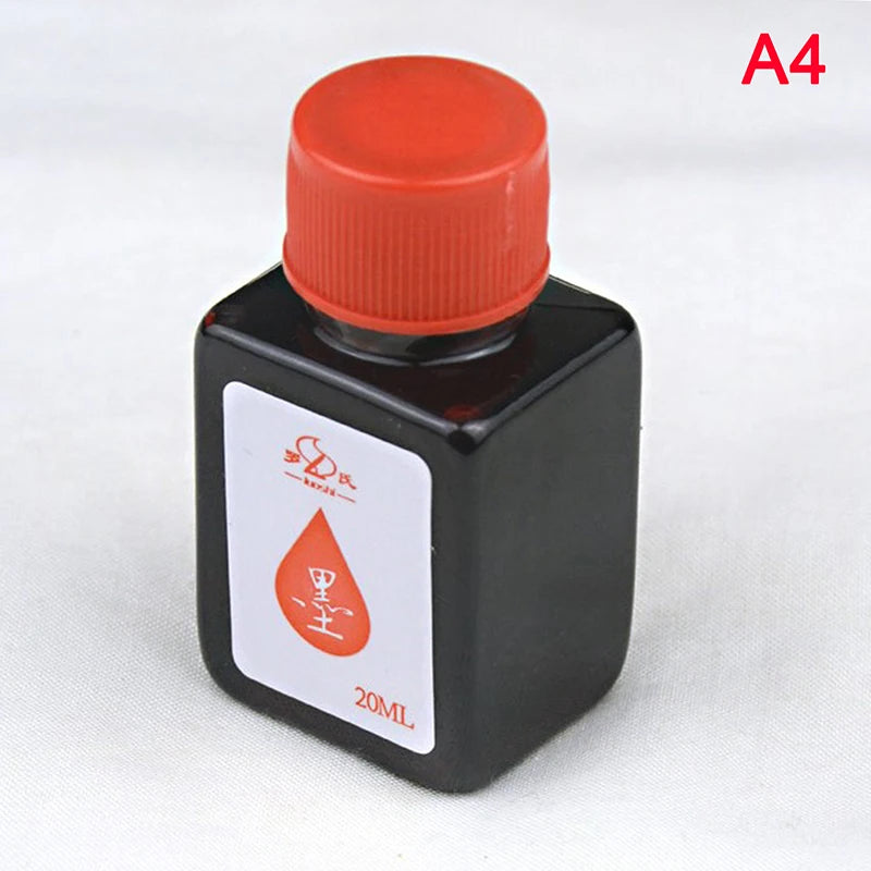 20ml Permanent Instantly Dry Graffiti Oil Marker Pen Refill Ink for Fountain pens Oasis Select red