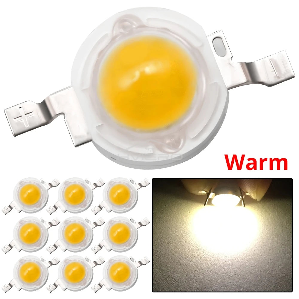5W High Power LED Chip Bead Emitters – 6 Colors, DIY Lighting