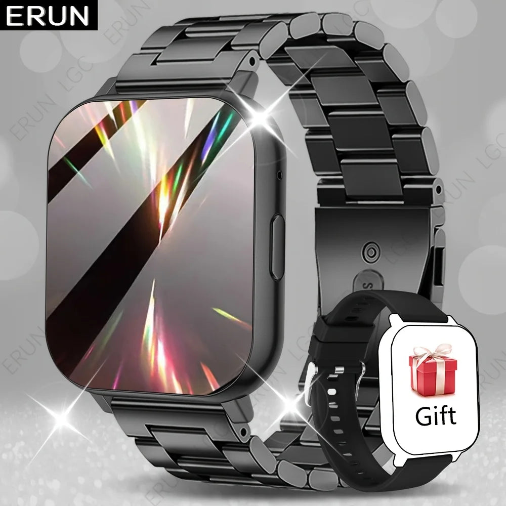 ERUN Men's Smart Watch – HD Display, Calling & Sports Tracker