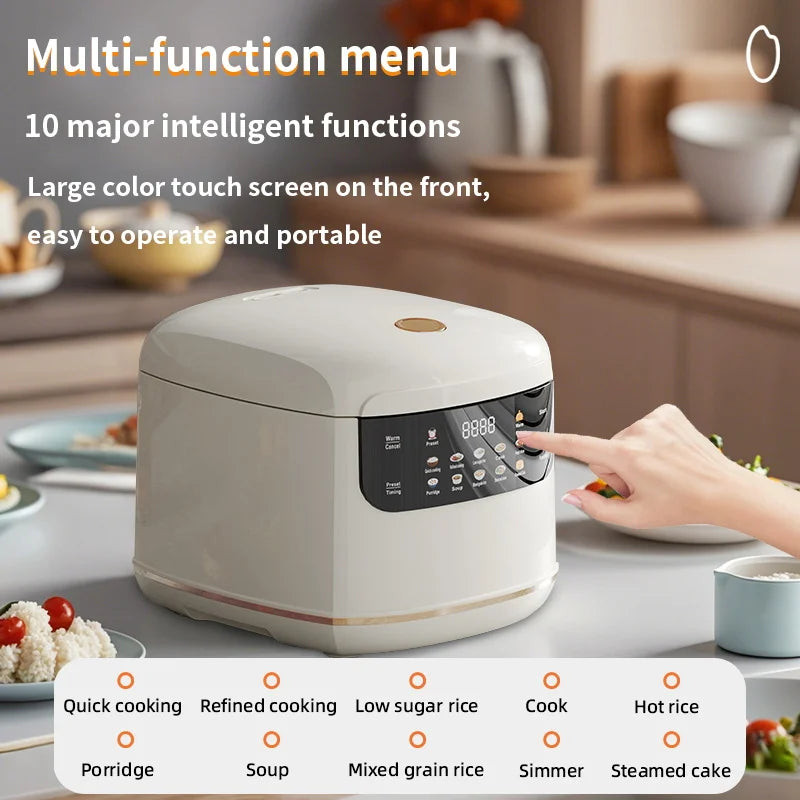 URGGU 2L Mini Electric Rice Cooker – Non-Stick Multi Cooker