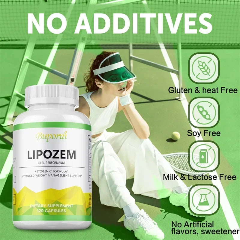 Lipozem Capsules - Digestive Health, Appetite Suppression, Metabolism, Weight Management Oasis Select