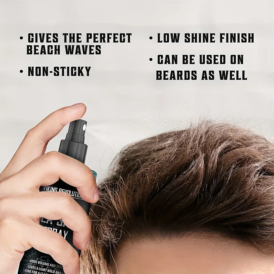 GZE Natural Sea Salt Hair Spray – Volume & Texture for Men & Women