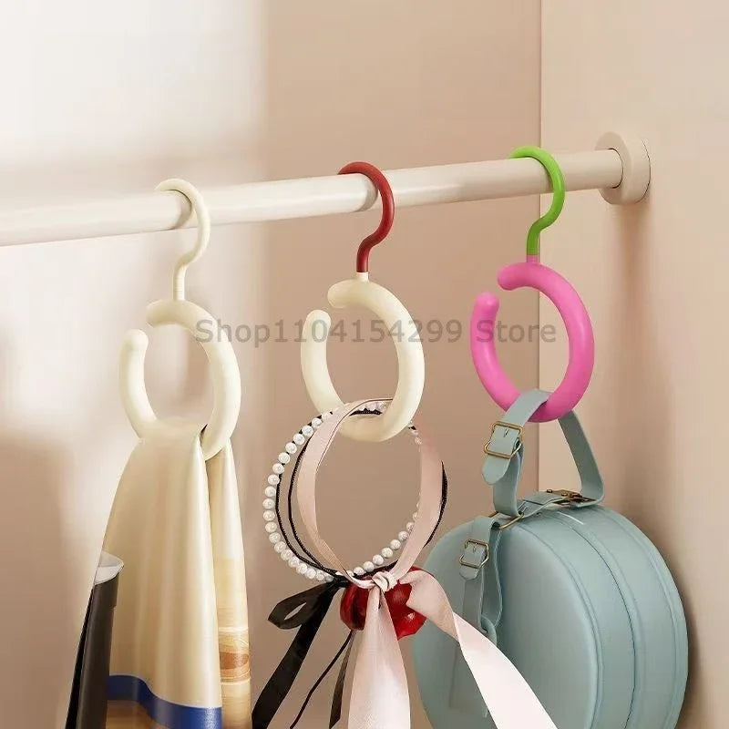 Hat Storage Clothes Hanger Invisible Luxury Multi-Function Hook Home Use New 2025 Plastic Coat Hanger Nordic Sle Adult Closet Oasis Select
