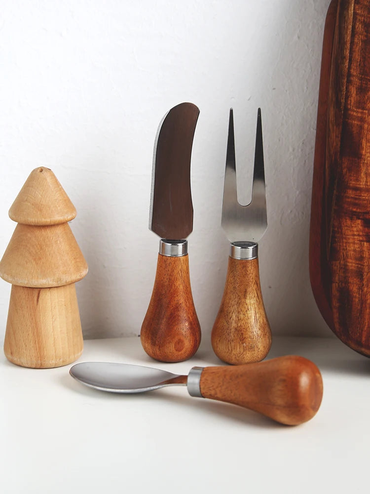 Creative western tableware butter toast jam spread knife fruit knife fork spoon spoon and fork set Oasis Select