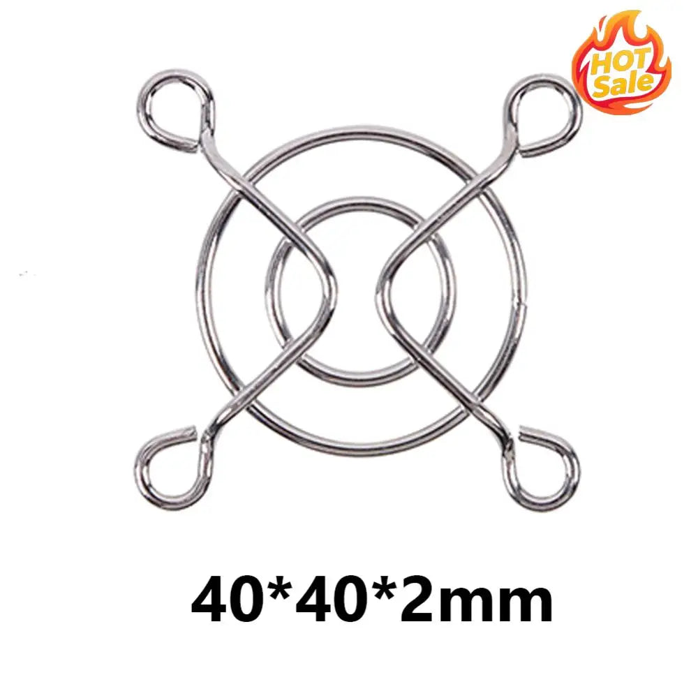 5pcs Computer Case Fan Grills Replacement Computer Cooling Fan Finger Guard Protector 40mm 50mm 60mm 70mm 80mm 90mm 110mm Oasis Select