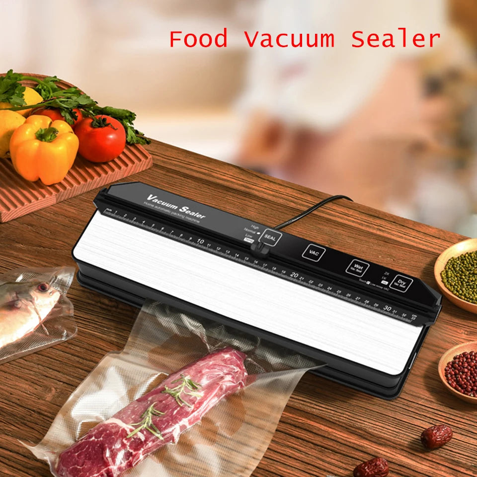 GUOHE 145W Double Pump Food Vacuum Sealer – Dry & Wet Mode