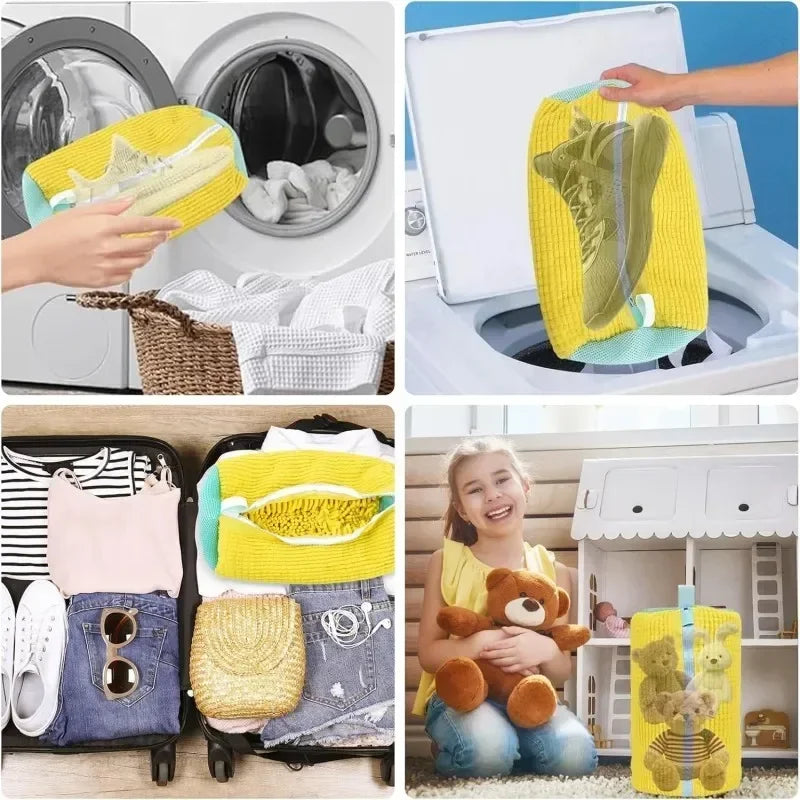 Sneaker Washing Net Bag To Wash Slippers Shoe Laundry Net Washing Machine Bag Slippers Shoes Bags Wash Slippers Washing Shoe Bag Oasis Select