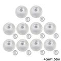 DIY Stress Relief Ball Kit – Slow Rebound Fidget Toy Shell DIY Fidget Toy Kit Oasis Select White 4cm