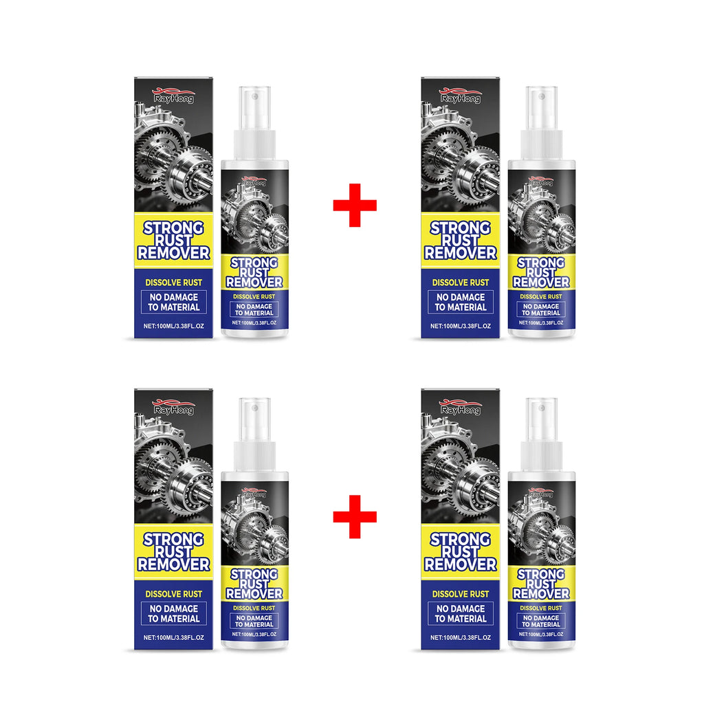 Rust Remover Spray for Car Household Hardware Metal Surface Cleaner Prevents Corrosion Multi Purpose Auto Parts Derusting Agent Oasis Select 4pcs