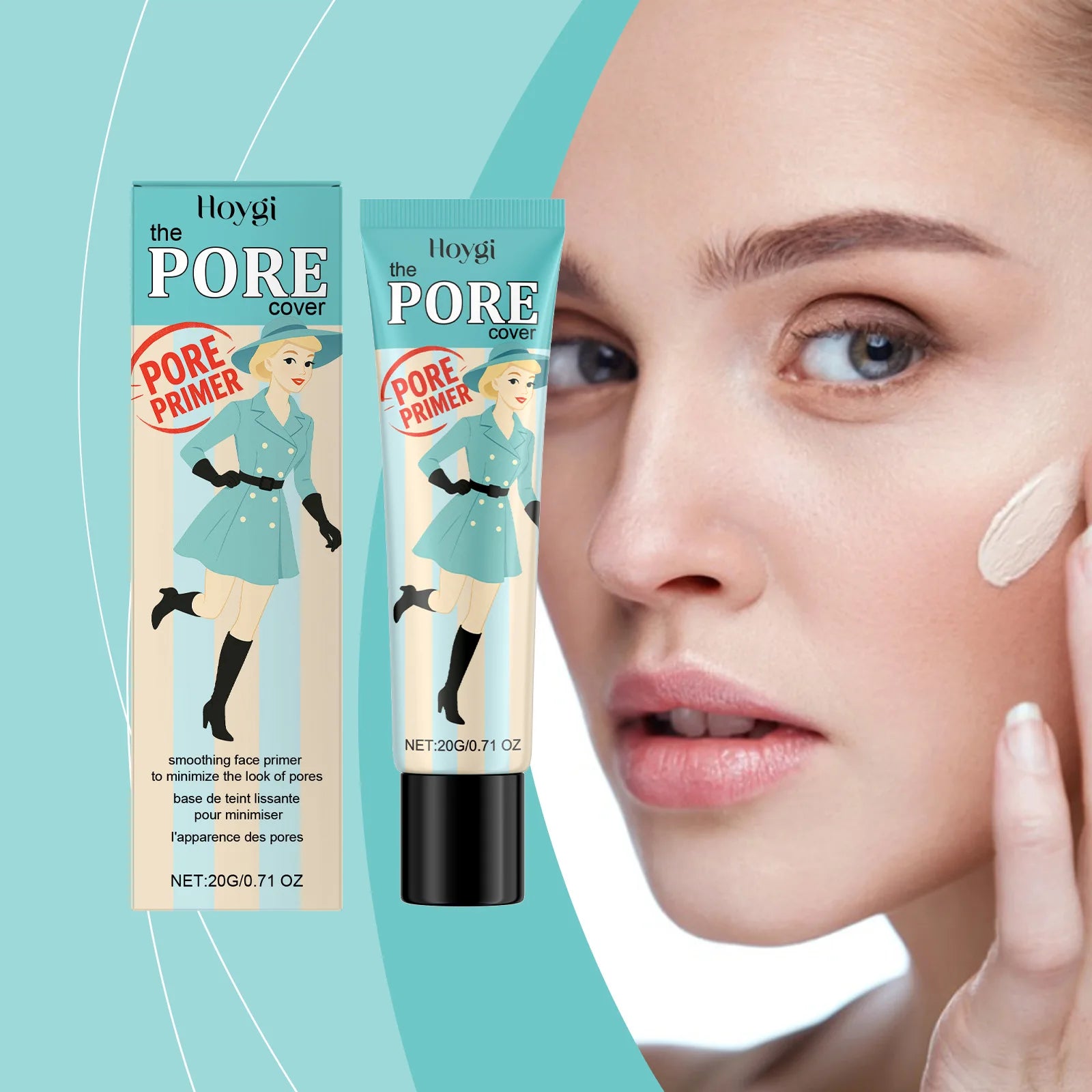 Pore Cover Primer Minimize Pores Oil Control Even Skin Tone Anti Acne Smoothing Waterproof Moisturizing Before Makeup Oasis Select