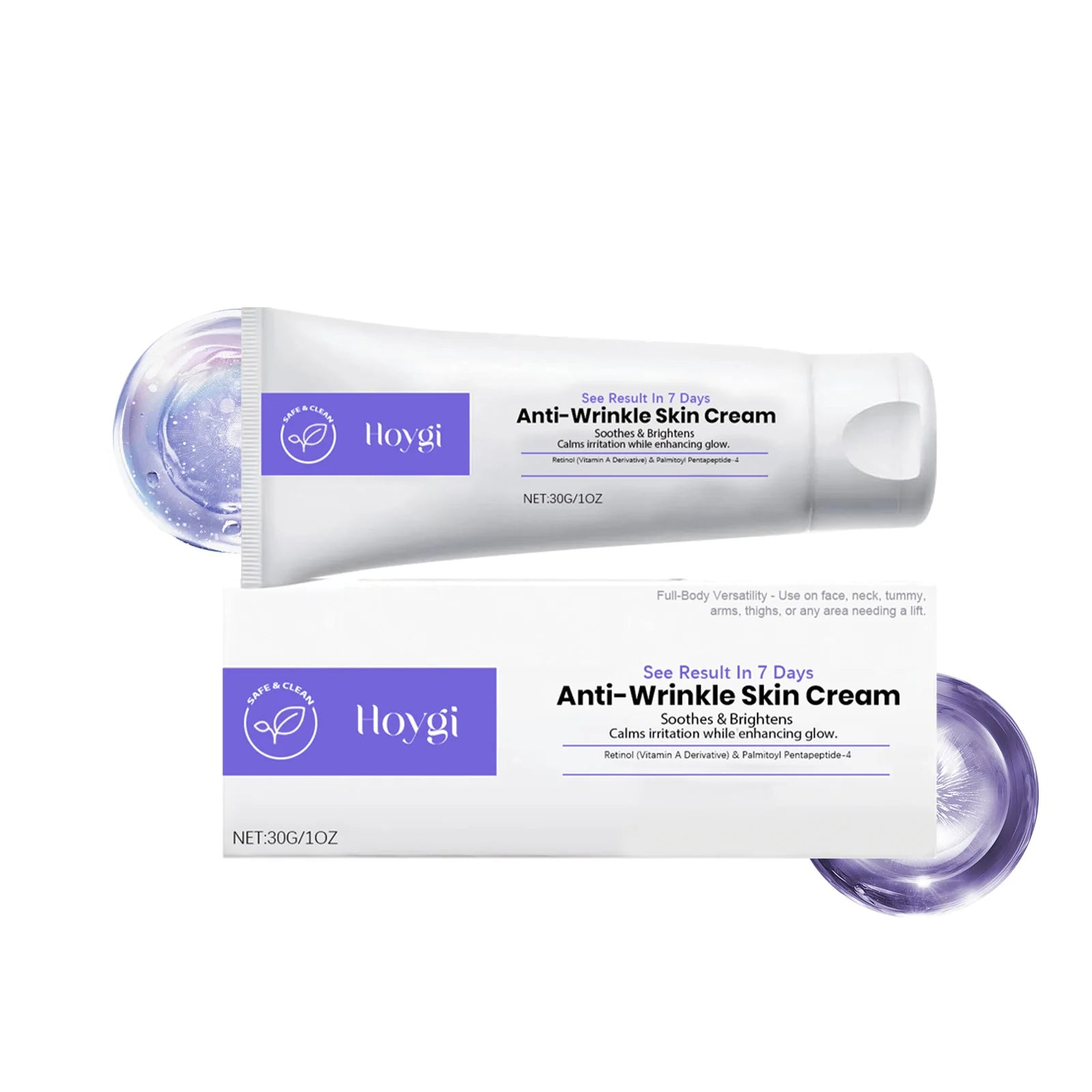 Hoygi Retinol Anti-Wrinkle Cream – Pore Shrinking & Firming