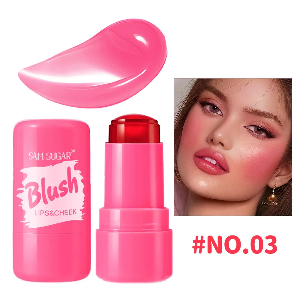 SAM SUGAR Jelly Blush Stick – 3-in-1 Lip, Cheek & Eye Tint