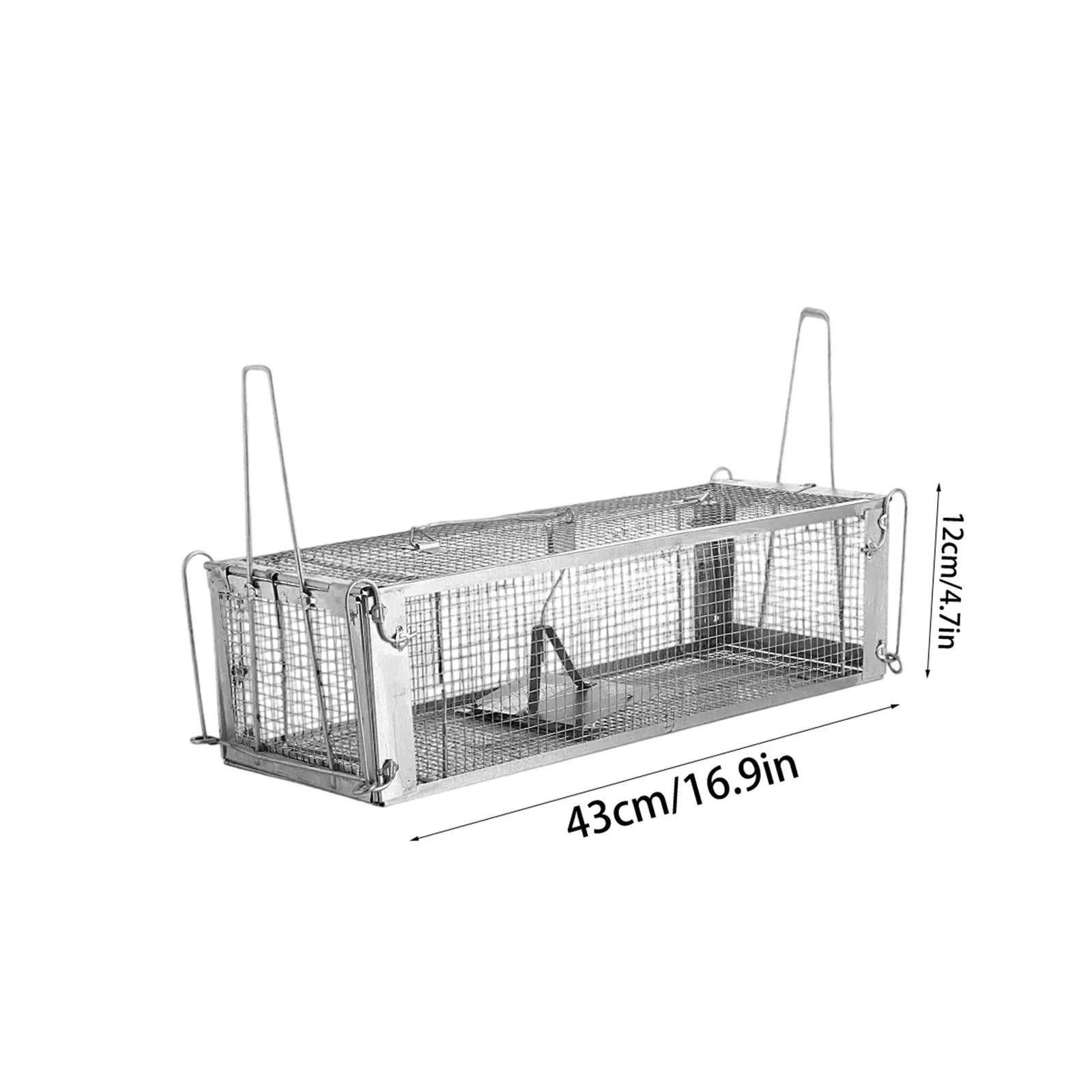 Humane Double Door Live Mouse Trap – Reusable Rat Cage Live Animal Trap Oasis Select A