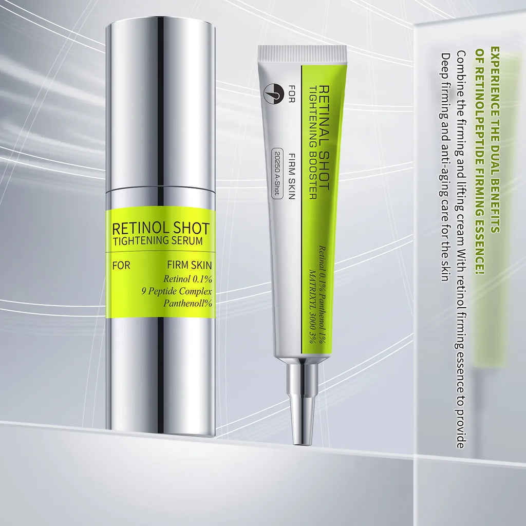 Retinol Shot Eye Face Cream Eye Cream Bightening Tightening Booster for Smoother Skin Care Fine Lines & Firmness 1/2/3pcs Oasis Select