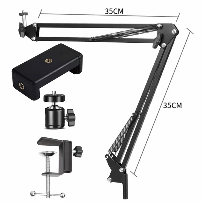 VeFly Flexible Arm Phone Tripod Stand | 360° Gooseneck Desk Mount