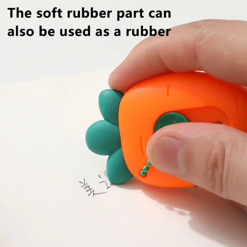 1/3Pcs Cute Portable Mini Avocado Strawberry Carrot Art Utility Knife Express Box Knife Paper Cutter Craft Wrapping Tools Oasis Select
