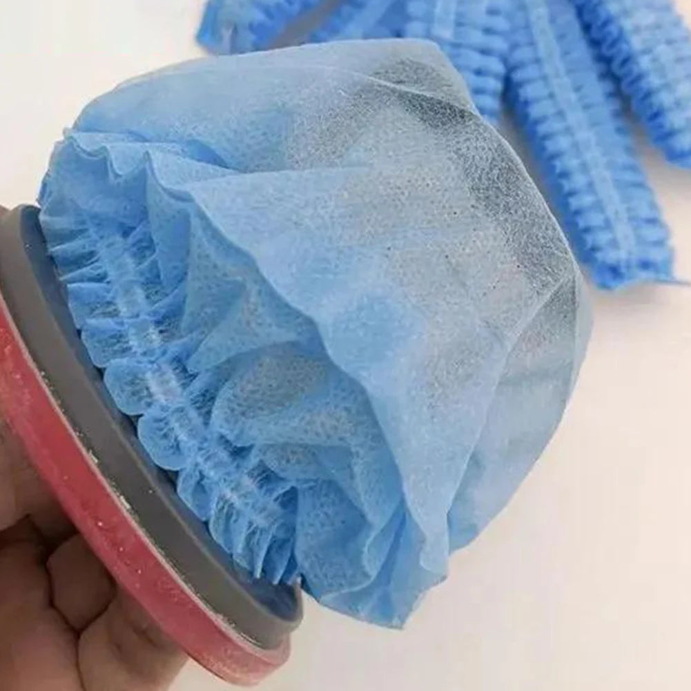 100pcs Disposable Nonwoven Filter Protective Cover For Vacuum Cleaner 10x7cm Blue Dust Catcher Mesh Home Appliance Accessories Oasis Select