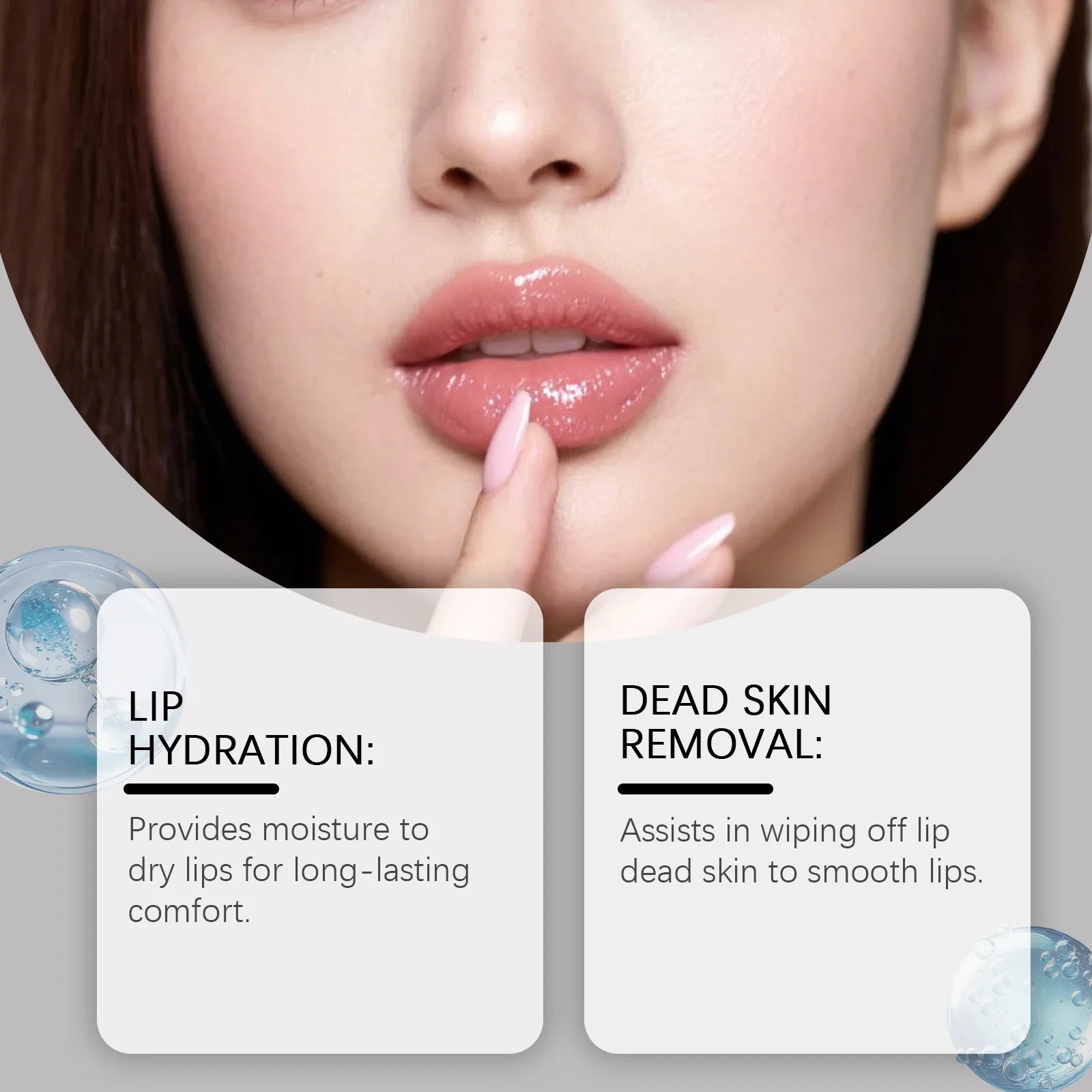 VIARELINE Lip Nourishing Mask Deep Hydration Exfoliate Brighten Skin Relieve Dryness Prevent Cracking Maintenance Lip Sooth Mask Oasis Select