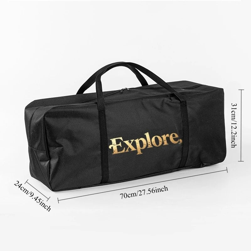 Heavy Duty 600D Oxford Waterproof Storage Bag Portable Camping Tent Fishing Travel Duffle Bag With Thick Handle Oasis Select XL