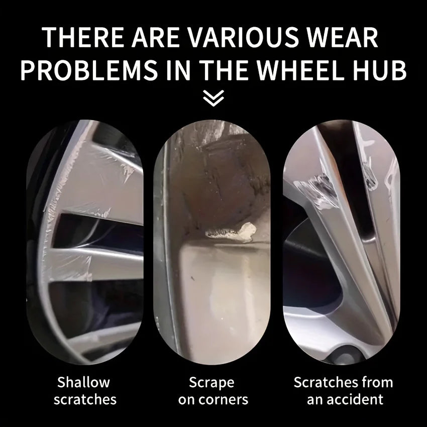 Car Wheel Hub Repair Kit – Polish, Scratch & Oxidation Remover