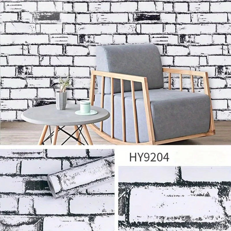 1Roll 10m Self Adhesive 3D Textured Wallpaper Waterproof Decorative Film For Kitchen Cabinets Wardrobe And Furniture Sticker Oasis Select