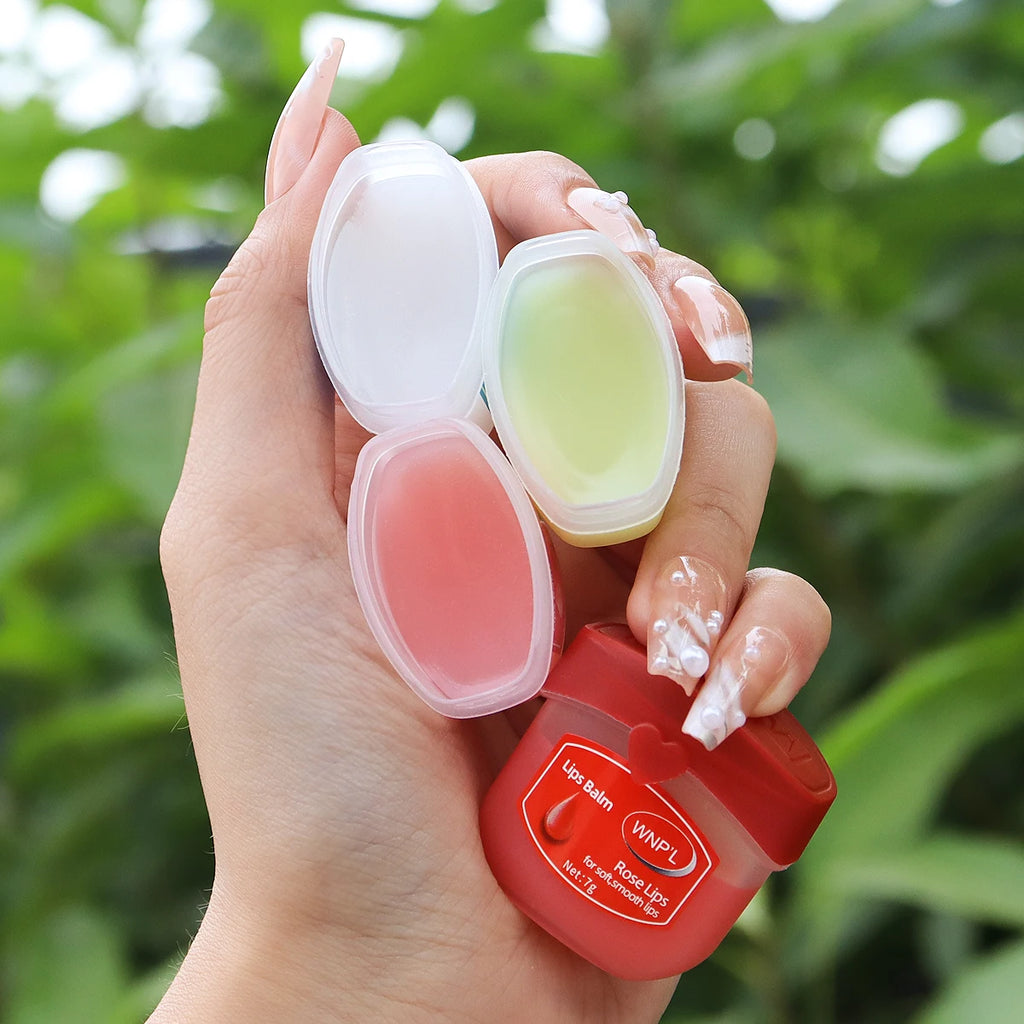 4-Piece Deep Moisturizing Lip Mask Set – Natural & Long-Lasting Lip Mask Set Oasis Select