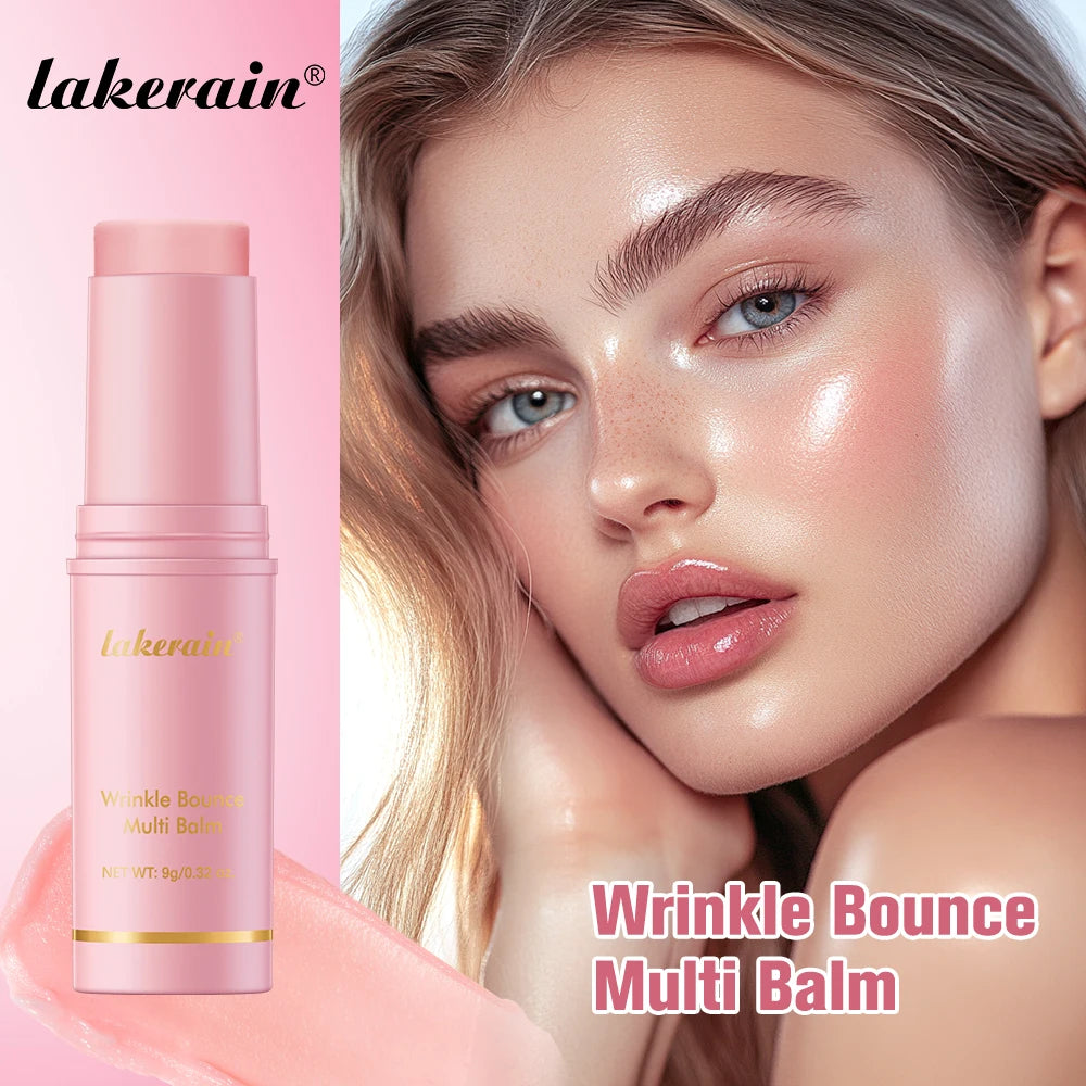 Korean Pink Hydrating Stick Extract Deep Hydrating Facial Skin Multi-functional Pink Balm Stick Skin Care Makeup Base Products Oasis Select